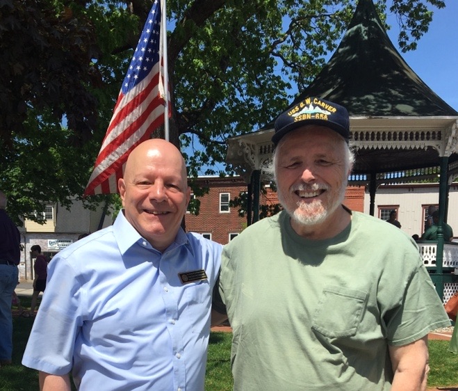 with Rep. Charlie Burns